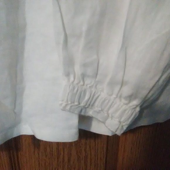 Duberess Line White Button Down - Picture 4 of 5